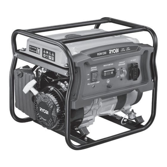 Ryobi RGN1200 Traducción De Las Instrucciones Originales