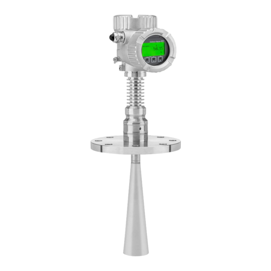 Endress+Hauser Micropilot FMR62B Manual De Instrucciones