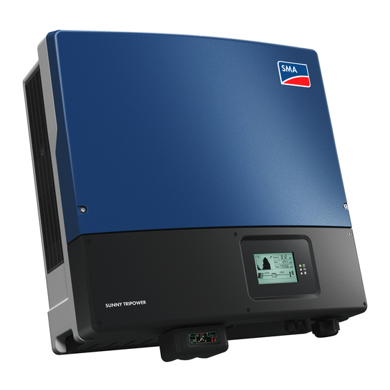 SMA SUNNY TRIPOWER 15000TL Instrucciones Breves