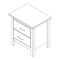Muebles de Interior MARCKERIC MESITA 2C Instrucciones De Montaje
