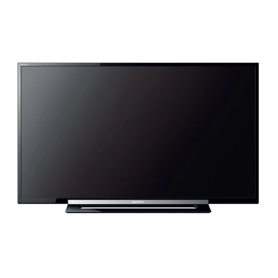 Sony Bravia KDL-46R450A Manual De Instrucciones