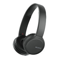 Sony WH-CH510 Guia De Ayuda