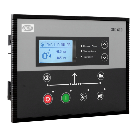 Deif SGC 420 Manual Del Usuario