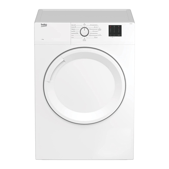 Beko DV 8120 N Manuales