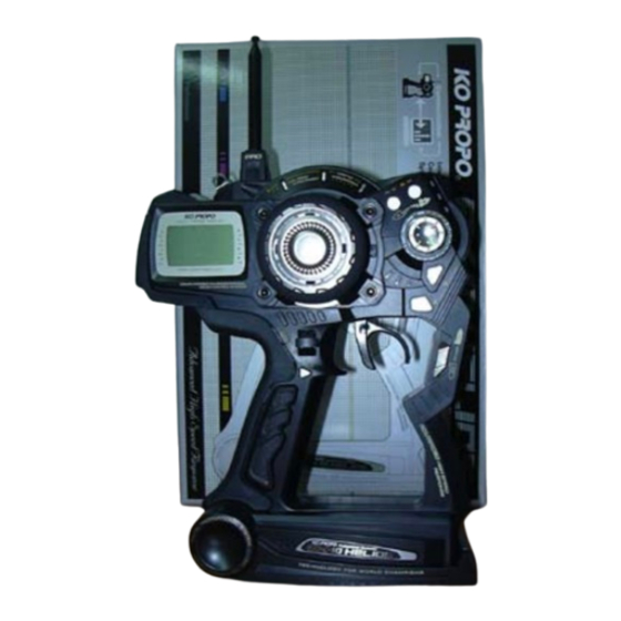 Ko Propo Helios EX-10 Manual De Instrucciones