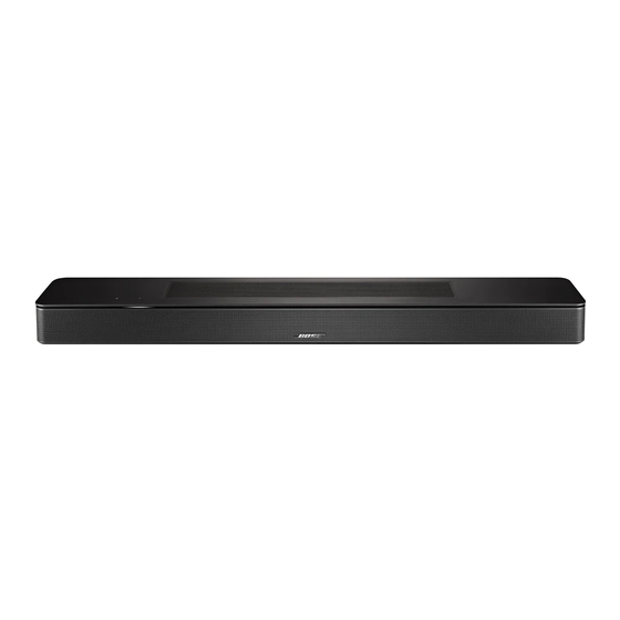 Bose SOUNDBAR 550 Manual Del Usuario