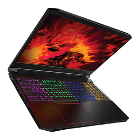 Acer NITRO 5 Manual De Usuario