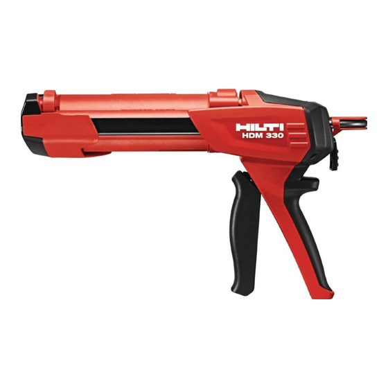 Hilti HDM 330 Manual Del Usuario