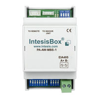 Intesis IntesisBox PA-AW-MBS-1 Instrucciones De Instalación