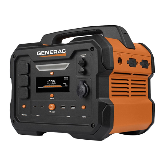 Generac GB1000 Manuales