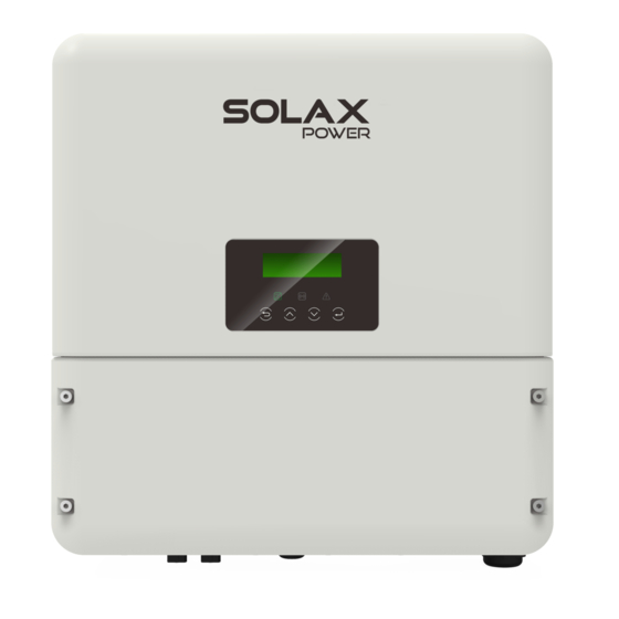 SolaX Power X1-Hybrid Manual De Usuario