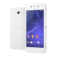 Sony Xperia M2 Aqua D2403 Guia Del Usuario