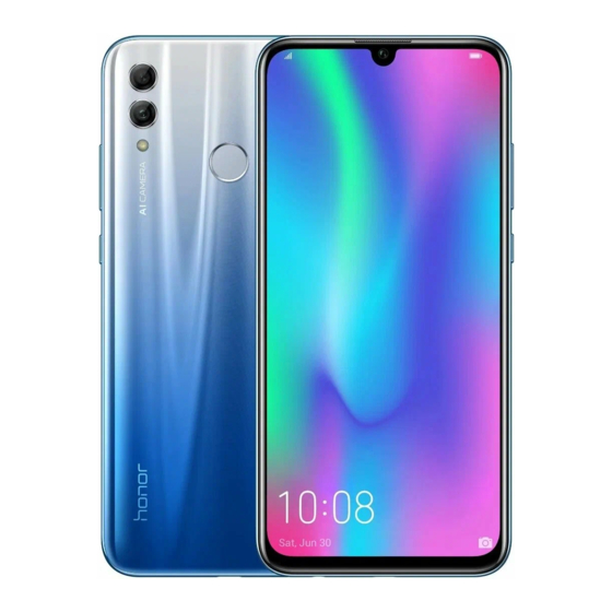 honor 10 Manual Del Usuario