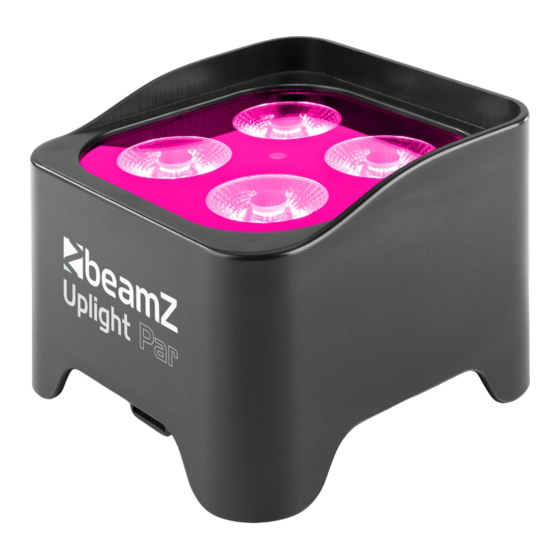 Beamz BBP90 UPLIGHT PAR Manual Del Usuario