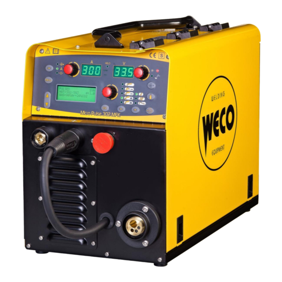 Weco Micro Pulse 302 MFK Manuales