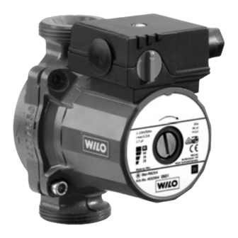 Wilo Star RS Instrucciones De Instalación Y Funcionamiento
