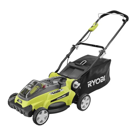 Ryobi RY40100 Manual Del Operador