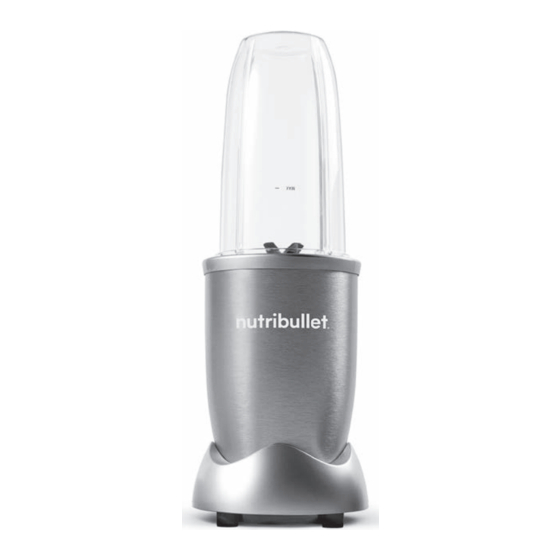 NUTRIBULLET PRO NB-201S Manuales