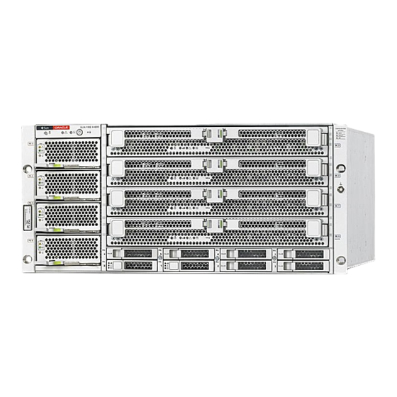 Sun Oracle Sun Fire X4800 M2 Guía Básica