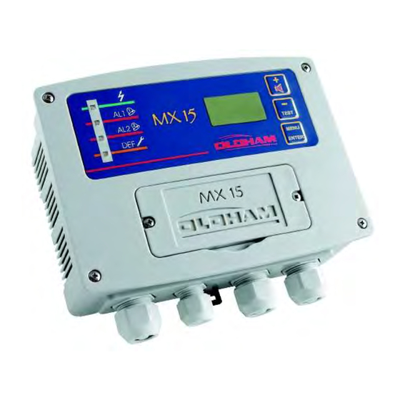Oldham MX15 Manual De Instalación Y De Utilización
