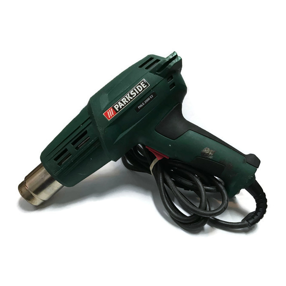 Parkside PHLG 2000 C2 Instrucciones De Utilización Y De Seguridad