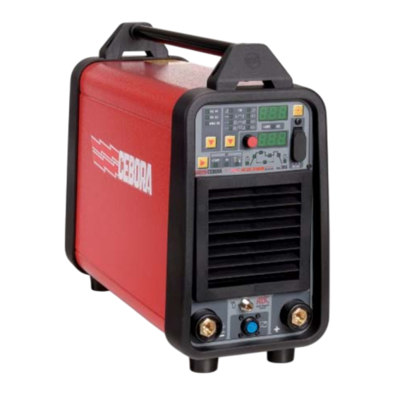 Cebora INVERTER TIG Manual De Instrucciones