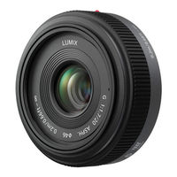 Panasonic LUMIX H-H020 Manual De Instrucciones