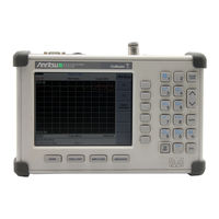 Anritsu Site Master S331D Guía De Usuario