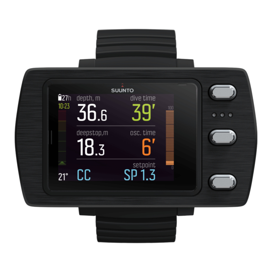 Suunto EON STEEL BLACK Guia Del Usuario