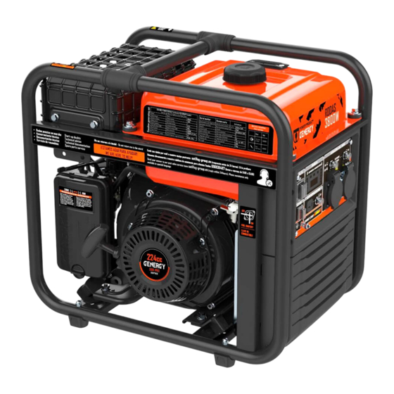 GENERGY RODAS 3800W Instrucciones De Uso