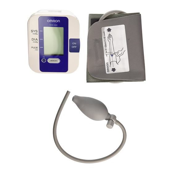Omron HEM-432C Manual De Instrucciones