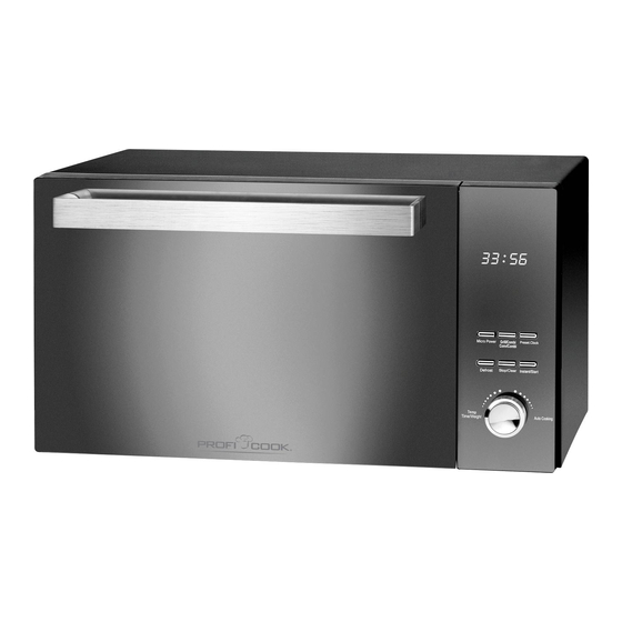 Profi Cook PC-MWG 1204 Manuales