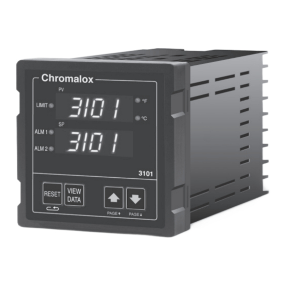 Chromalox 3101 Manual Del Operador