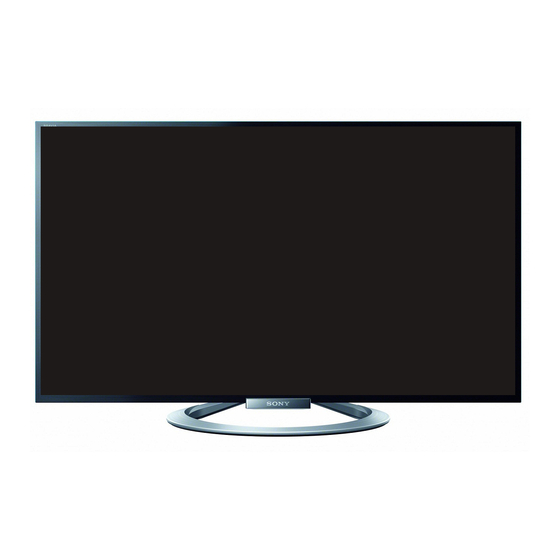 Sony BRAVIA KDL-42W800A Manual De Instrucciones