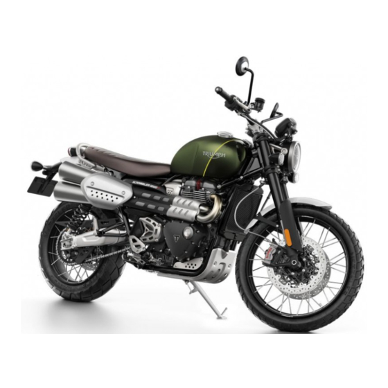 Triumph Scrambler 1200 XC Manuales