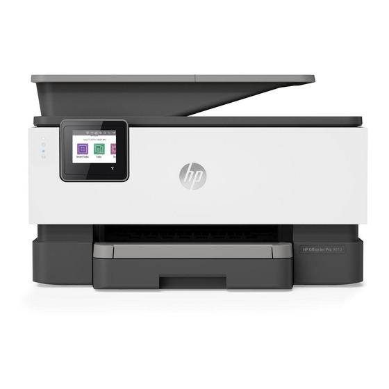 HP OfficeJet Pro 9010 Serie Guia Del Usuario