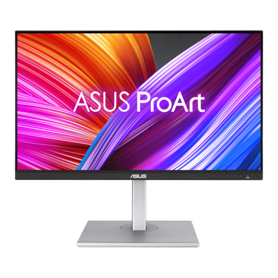 Asus PA278CGV Serie Guia Del Usuario