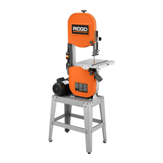 RIDGID BS1400 El Manual Del Propietario