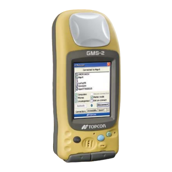 Topcon GMS-2 Manual Del Operador