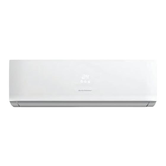 Kelvinator KEL2600FCH Manual De Operación, Instalación, Uso Y Mantenimiento