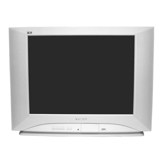 Panasonic CT-F2923G Manual De Servicio