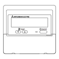 Mitsubishi Electric PAR-W21MAA Manual De Instrucciones