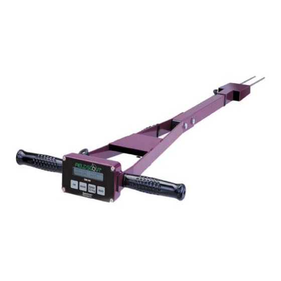 Spectrum Technologies FIELDSCOUT TDR 300 Manual De Usuario