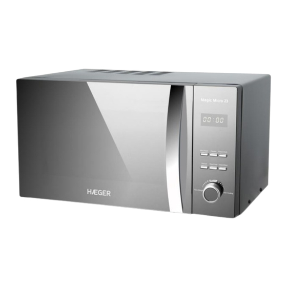 HAEGER Magic Micro 26 Manual De Instrucciones