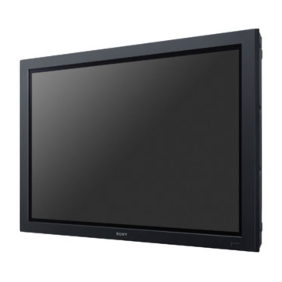 Sony FWD-50PX2 Manual De Instrucciones