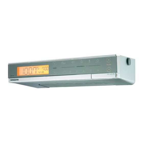 Sangean UCR-100 Instrucciones De Manejo