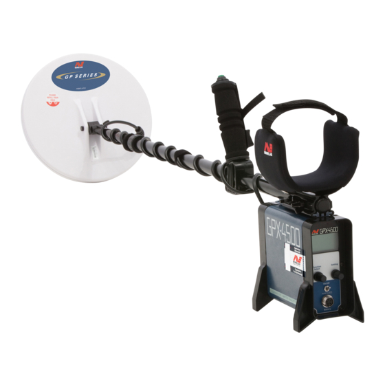 Minelab GPX-4500 Manual De Instrucciones
