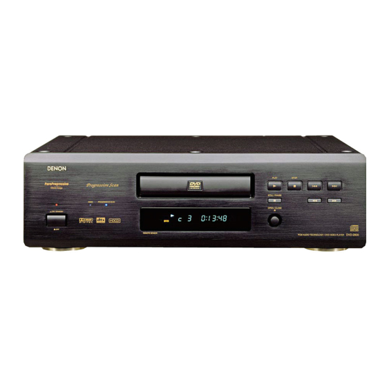 Denon DVD-2800II Manual De Instrucciones