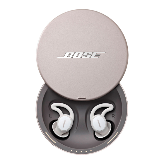 Bose SLEEPBUDS II Instrucciones De Uso, Protección Y Seguridad