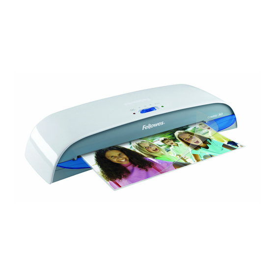 Fellowes Cosmic A3 Manual De Instrucciones